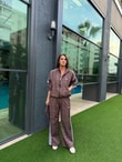 QULOVEYENİ GELENLEROrj Marka Ekose Desenli Takım