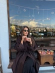 QULOVEYENİ GELENLERPoliviskon Kahve Astarlı Trench