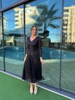 QULOVEYeni GelenlerSırt Dekolteli Pulpayet Elbise
