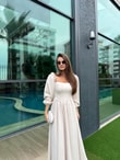 QULOVEYENİ GELENLERTaş Korseli Maxi Boy Elbise