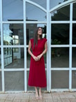 QULOVEYeni GelenlerVATKALI PİLİSELİ ELBİSE