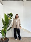 VİZON OVERSİZE BLAZER CEKET
