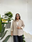 VİZON OVERSİZE BLAZER CEKET