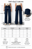 Kadın Yüksek Bel Kemerli Likralı Wide Leg Jean Pantolon – LacivertKadın Yüksek Bel Kemerli Likralı Wide Leg Jean Pantolon LacivertJeanİSTANGÜL BUTİK