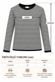 Kadın Premium Merserize Çelik Örgü Marin Çizgili Kontrast Bisiklet Yaka Kazak - Lacivert ÇizgiliMerserize Çelik Örgü Marin Çizgili Kazak | İstangül ButikTriko&KazakİSTANGÜL BUTİK