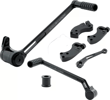 3 Inch Extended Foot Control Kit - Black