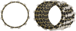 BARNETT HP FIBER CLUTCH PLATE / HP FIBER DEBRİYAJ BALATASI SET KOD: 3029020056
