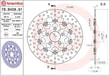 BREMBO BRAKE DISC FREN DİSKİ FLOAT FR KOD:17105115