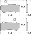 BREMBO BRAKE PAD FREN BALATASI SP SINT FR/RR KOD:17213753
