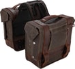 BURLY BRAND SADDLEBAG THROWOVER OAK KOD:3501-1420
