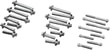 CHROME HEADBOLTS 92-17