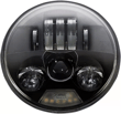 CUSTOM DYNAMICS 5.75 BLACK LED HEADLAMP ECE KOD:20011749
