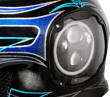 CUSTOM DYNAMICS 5.75 LED HEADLAMP WITH HALO -  KOD:20012483