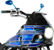 CUSTOM DYNAMICS 5.75 LED HEADLAMP WITH HALO -  KOD:20012483