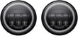 CUSTOM DYNAMICS LAMP PASSING 4.5HALO BLK KOD:20012380