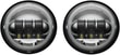 CUSTOM DYNAMICS LAMP PASSING 4.5HALO CHR KOD:20012381