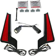 CUSTOM DYNAMICS LIGHT FASCIA 10-13BLK/RED KOD:20402516