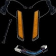 CUSTOM DYNAMICS LIGHT LED FORK AMB BLK KOD:20402651