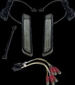 CUSTOM DYNAMICS LIGHT LED FORK SMK BLK KOD:20402665