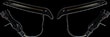 CUSTOM DYNAMICS LIGHT WINDSHIELD TRIM LED GLOS KOD:20403249
