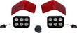 CUSTOM DYNAMICS LIGHTS LED TPAK RED LENS KOD:20101489
