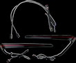 CUSTOM DYNAMICS LIGHTS SADDLEBAG LED RED LENS KOD:20403197