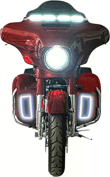 CUSTOM DYNAMICS LOWER FAIRING GRILL UPGRADE WI KOD:20201919