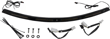 CUSTOM DYNAMICS TRIM DYNAMIC FLHT06-13 BK KOD:20402824