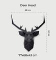 Deer Head Siyah