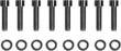 DRAG SPECIALTIES BOLT SETİ M8 TRAN BR SPT KOD: 24011033