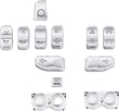 DRAG SPECIALTIES CAPS SWTCH FLHR 16-22 KOD: 06160392