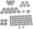 DRAG SPECIALTIES COVERS BOLT 04-22XL CHR KOD: 24010712