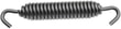 DRAG SPECIALTIES KICKSTAND SPRING - GLOSS BLACK KOD: 05100302