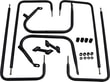 DRAG SPECIALTIES RAIL S/B BLK FLT 97-08 KOD:3501-1250