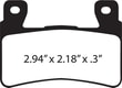 EBC BRAKE PAD FREN BALATASI SINTERED HH KOD:FA296HH