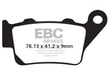 EBC BRAKE PAD FREN BALATASI VEE SEMISNTRD  KOD:17211970