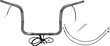 FAT BAGGERS INC. HANDLEBAR GİDON CH.RT 1.251214-15 KOD: 06016029