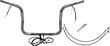 FAT BAGGERS INC. HANDLEBAR GİDON CH.RT 1.251216-20 KOD: 06016035
