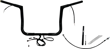 FAT BAGGERS INC. HANDLEBAR GİDON FT BL 1.251221+FL KOD: 06016114