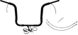 FAT BAGGERS INC. HANDLEBAR GİDON KIT BL1.51416-20FL KOD: 06016056