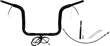 FAT BAGGERS INC. HANDLEBAR GİDON KIT BL1.51221-22FL KOD: 06016060