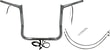 FAT BAGGERS INC. HANDLEBAR GİDON PT CH1.25144-15FL KOD: 06016168
