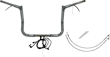 FAT BAGGERS INC. HANDLEBAR GİDON PT CH1.25126-20FL KOD: 06016140