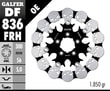 GALFER BRAKE DISC FREN DİSKİ FLOAT SKULL KOD:17104237