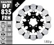 GALFER BRAKE DISC FREN DİSKİ FLOAT SKULL KOD:17104233