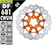GALFER BRAKE DISC FREN DİSKİ FLOAT WAVE ORANGE KOD:17104971
