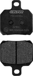 GALFER BRAKE PAD FREN BALATASI SEMI METAL KOD:17212959