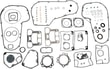 GASKET COMPL EVO 92-98