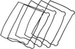 GASKET RUBBER LO/RBOX 5PK