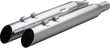 KHROME WERKS MUFFLER -SUSTURUCU EGZOZ 4.0 M8 SLASH UP RIPPER KOD:1801-1866